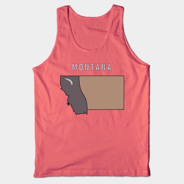 Montana Bison Tank Top by IORS